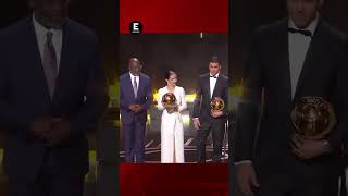 Rodrigo fue galardonado con el Balón de Oro 2024 [upl. by Erland]