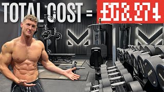 How much did my home gym cost  Full Home Gym Tour 2023 edition [upl. by Elephus]