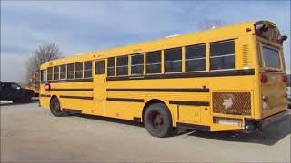 1996 Thomas SafTLiner ER school bus for sale  noreserve Internet auction November 29 2017 [upl. by Siduhey]