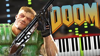 Doom  Main Theme Song on piano [upl. by Uird51]