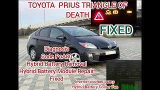 HOW TO FIX Toyota Prius Triangle Of Death Hybrid Battery Removal Diagnostics amp Repair [upl. by Lartnom]