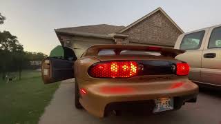 Sloppy Mechanics Stage 3 Cam LS1 Sport Gold Metallic Firebird TransAm E85 Cold Start [upl. by Cori927]