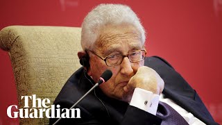 Henry Kissinger US foreign policy giant dies aged 100 [upl. by Nosloc300]