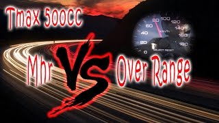 Tmax accelerazione Malossi MHR Vs Malossi Over Range [upl. by Amery]