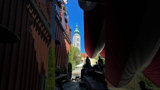 Must Dine in Cesky Krumlov a secret spot raved by the tour guide Czechia 🇨🇿 shorts [upl. by Nnahs]