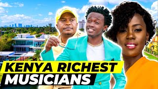 TOP 10 Richest Musicians in Kenya 2024 And Their net worth [upl. by Agon]