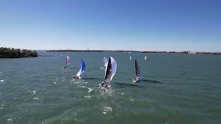 Just captured this sailboat race from Middle Bass Islands East Point Preserve Saturday 10524 [upl. by Anitahs92]