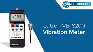 Lutron VB8200 Vibration Meter [upl. by Nivel]