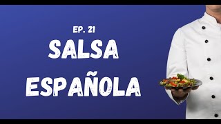 Bases de cocina Salsa Española [upl. by Oicam]