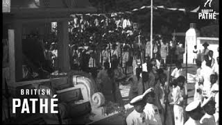 Funeral Of Mr Senanayake  Ceylons Prime Minister 1952 [upl. by Yrok5]