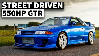 Dream Spec Daily Driver 550hp Nissan R32 GTR Built for the Streets [upl. by Einnaoj754]