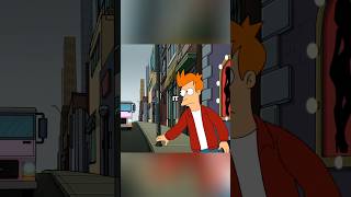 Fry went back in time futurama shorts [upl. by Yelrehs]