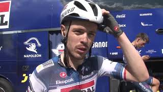 les réactions vidéo de Julian Alaphilippe Rémi Cavagna Florian Sénéchal après la 2ème étape [upl. by Anaoj69]