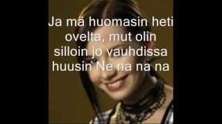 Anneli Mattila  Ne na na na Lyrics [upl. by Walden]