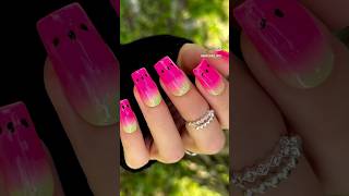 DIY Dip Powder Nail Design  Scrub Ombré  They GLOW 🤩 [upl. by Weisbart]