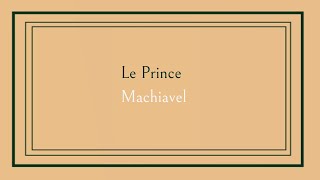 Le Prince  Machiavel  Live livre audio gratuit [upl. by Kriss]