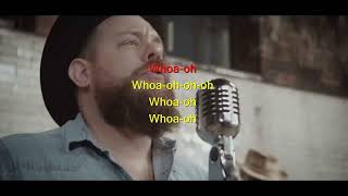 s o b nathaniel rateliff amp the night sweats  carpool Karaoke with vocals and Scrolling Lyrics [upl. by Aihseya]