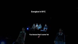 Everglow in NYC everglow everglowfirst kpopgirlgroup [upl. by Ailefo]