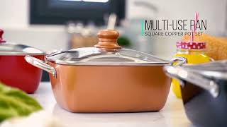 COOPER MOSS amp STONE PAN COOKWARE SET  THE SOLUTION FOR ALL YOUR NEEDS IN YOUR KITCHEN [upl. by Aynotal]