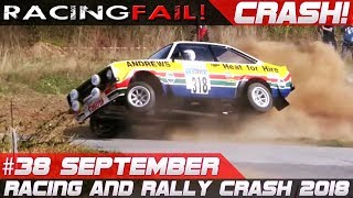 Racing and Rally Crash  Fails of the Week 38 September 2018 [upl. by Willms132]