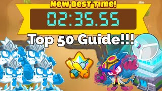 Btd6 Race Corvus At The End in 23555 Fast Top 50 Guide [upl. by Phare]