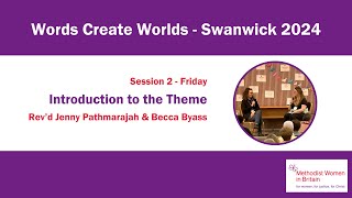 Introduction to the Theme  Session 2  MWiB Swanwick Conference 2024 [upl. by Amehsyt]