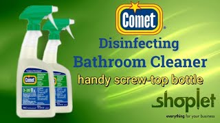 Comet Disinfecting Bathroom Cleaner Liquid [upl. by Etireuqram352]