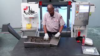 XAxis Mill Waycover Replacement  Haas Automation Service [upl. by Oznarol270]