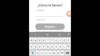 COMO REGISTRARSE EN ESNAPCHAT [upl. by Wilhelm]