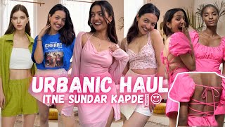 Aise kapde maine pehli baar try kiye🫣🤭😍Yashasvi RajpootUrbanic haul [upl. by Tabina790]