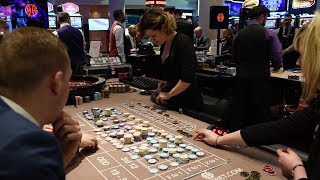 Croupiers Show Off Impressive Skills At Casino Championship [upl. by Ybrad]