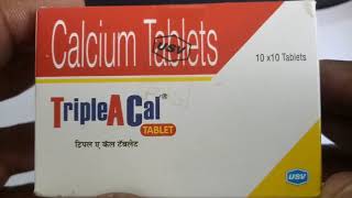 Triple A Cal Tablet Review [upl. by Burne]