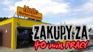 ZAKUPY ZA 40 MINUT PRACY NIEMCY [upl. by Nirrok171]