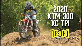 Race Test 2020 KTM 300 XC TPI FuelInjected twostroke [upl. by Hadnama]