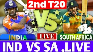 India Vs South Africa 2nd T20 Preview Playing 11 Pitch Reports H2H Records Who Will Win [upl. by Bever]