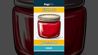 🇬🇧🇫🇷 ointment  pommade  vocabulary builder  learn English  apprenons langlais [upl. by Michaelina307]