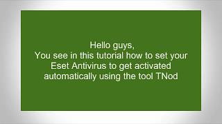 Eset Nod32 Antivirus 10 ★ Lifetime Activation ★ [upl. by Mathews406]