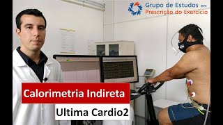 Calorimetria Indireta Análise de trocas ventilatórias  Ultima Cardio2  GEPrEx [upl. by Amadeo]