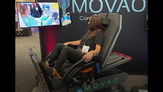 MOVAO GEN2 prototype with EXERGAMING App for ICU Early Mobility [upl. by Aiekam36]