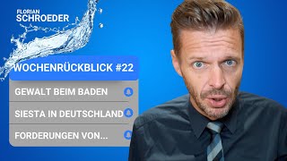 GEWALT im Freibad Siesta in Deutschland amp Linnemanns Forderungen Satirischer Wochenrückblick 22 [upl. by Anai]