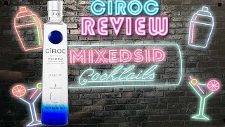 Ciroc Premium Vodka French Vodka Review [upl. by Lorrimor]