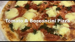 TOMATO amp BOCCONCINI PIZZA vegetarian [upl. by Lansing854]