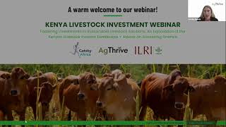 01 Introduction to the webinar  Kenya Livestock Investment Webinar [upl. by Irving713]