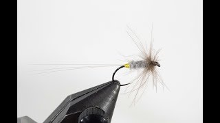 Fly Tying CDC Dun Dry Fly Tying An Effective Fly For Trout [upl. by Raab693]