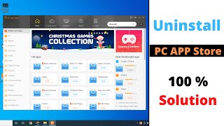 How to uninstall Pc app store 100 solution pc App store uninstall  in hind [upl. by Rehpetsirhc289]