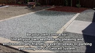 How to Install a Gravel Driveway or Gravel Parking Pad [upl. by Atela725]