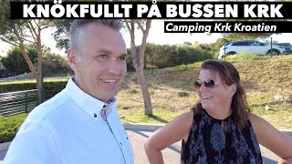 Husbilen till Kroatien Camping Krk flyttar från Cres till Krk  varahusbilsresorse [upl. by Jdavie]