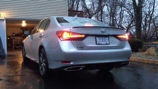 2016 Lexus GS350 FSport Startup amp Exhaust [upl. by Belda877]