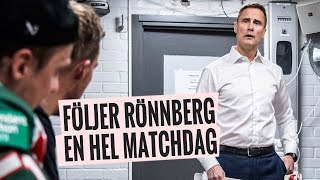 Följer Roger Rönnberg en hel matchdag [upl. by Allak]