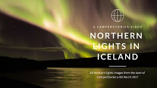 Northern lights in Iceland CamperStories [upl. by Laurene]